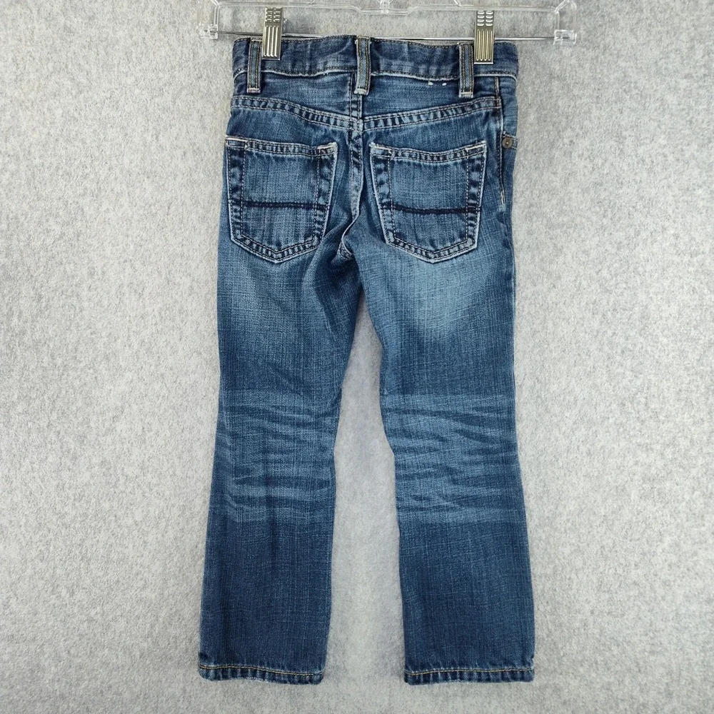 ✅👖🚨Vintage GAP Straight Fit Slim Blue Jeans Boy Size 5 Uncommon Look 📸SEE📏📸